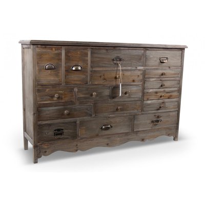 Commode Grainetier 17 Tiroirs Bois DECORATION D’AUTREFOIS