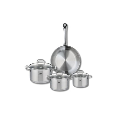 Batterie 1 poêle 24cm + 3 faitouts 12/14/16cm PROFI CITRIN ELO