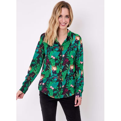 Chemise fluide imprimée FEBY LA FIANCÉE