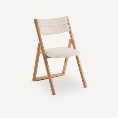 Silla plegable de roble Camminata diseño E.Gallina AM.PM