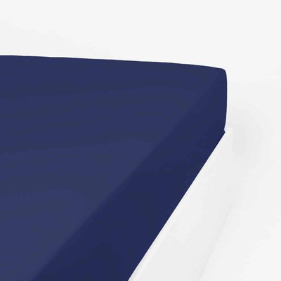Drap housse uni coton percale 200 fils DESIREE LINANDELLE