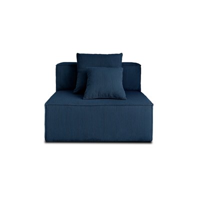 Module d'assise en Velours côtelé  - COLOMBINE LISA DESIGN