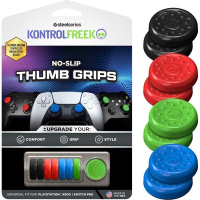 Accessoire manette No-Slip Thumbgrip 8-pack - UNI STEELSERIES