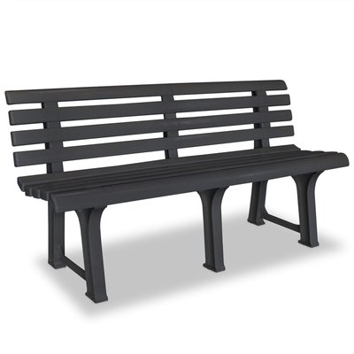 Banc de jardin en pvc HOME MAISON