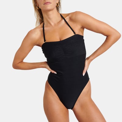 Maillot de bain 1 pièce, JULIET - LIGHTGLITTER BANANA MOON