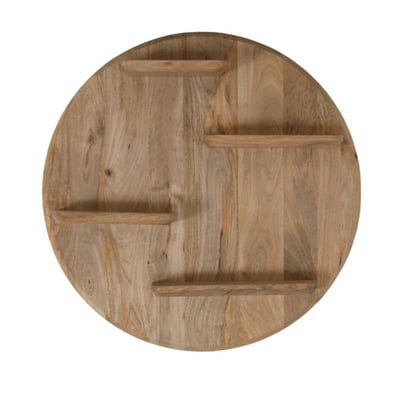 Étagère murale ronde en bois CORTINA PIER IMPORT