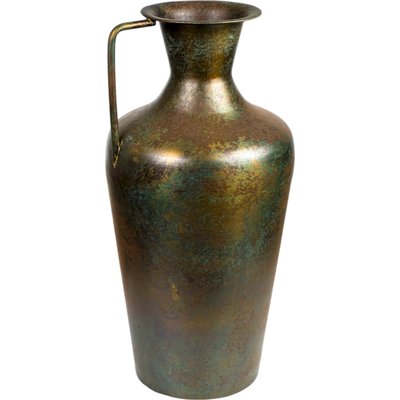 vase décoratif ancien en métal  pour intérieur élégant RECOLLECTION