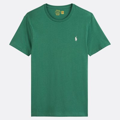 T-shirt scollo rotondo in jersey di cotone POLO RALPH LAUREN