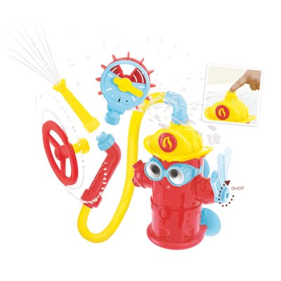Jouet de bain Freddy le pompier arroseur YOOKIDOO