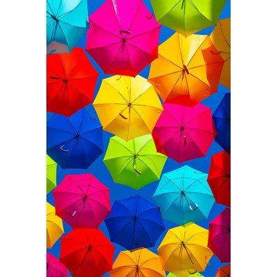 Tableau ciel de parapluies HEXOA