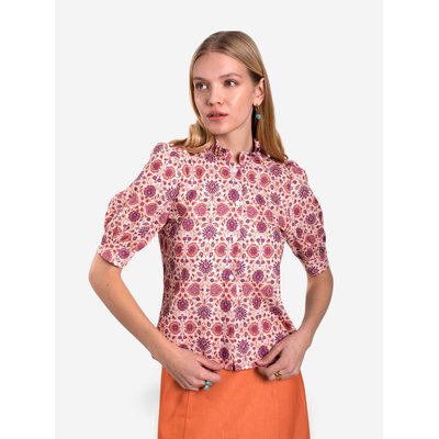 Chemise imprimé floral manches courtes THE-ARE