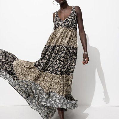 Robe dos-nu imprimée PROMOD