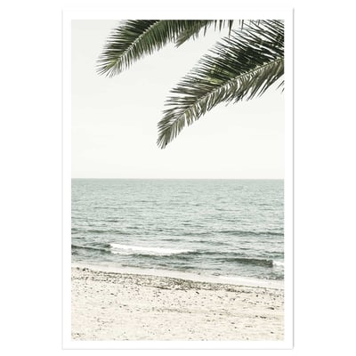 Poster plage tropicale HEXOA