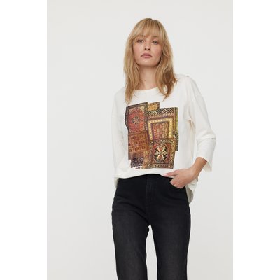 T-Shirt manches longues coton regular ANGORA LEE COOPER