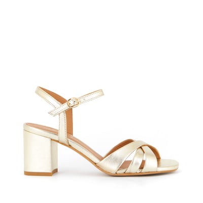 Sandale À Talon en cuir EMANUELA MELLOW YELLOW