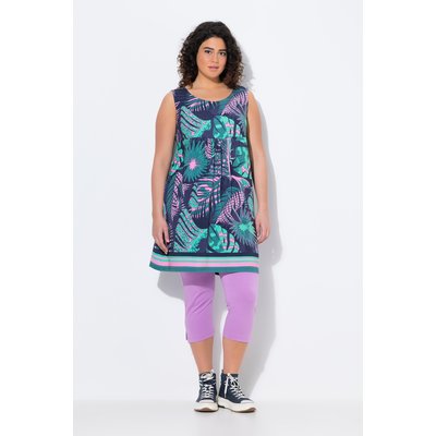 Robe en jersey imprimé, sans manches ULLA POPKEN