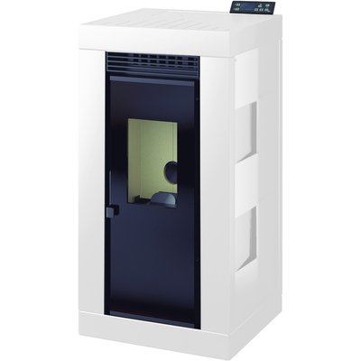 FM Poêle à granulés BP-102K 9,5kW Blanc FM BIOMASA