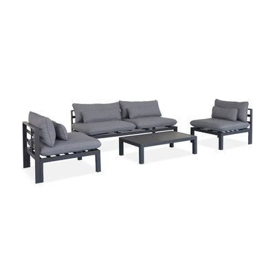Salon de jardin XXL aluminium 5 places RIETI SWEEEK