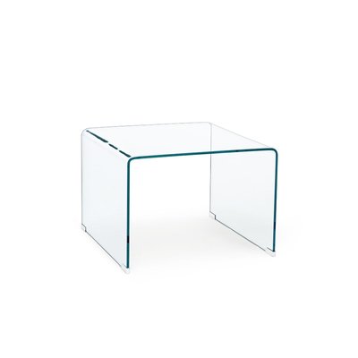 Table basse carrée contemporaine en verre L60 - IDORA HELLIN, DEPUIS 1862