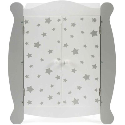 Stars - Armoire à poupées, gris BAYER CHIC 2000
