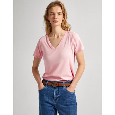 V-Neck Short Sleeve T-Shirt PEPE JEANS