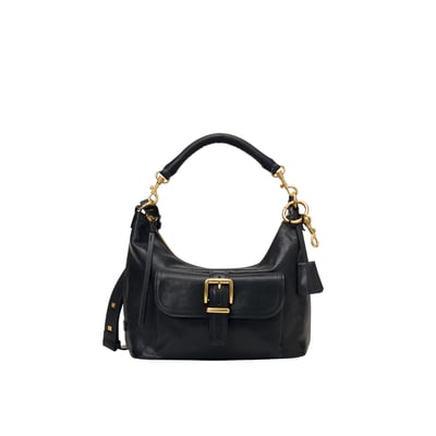 Sac à bandoulière small en cuir de vache noble MARC O'POLO
