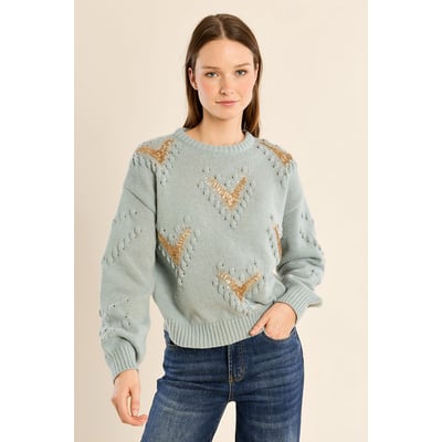 Pull détails fantaisie MOLLY BRACKEN
