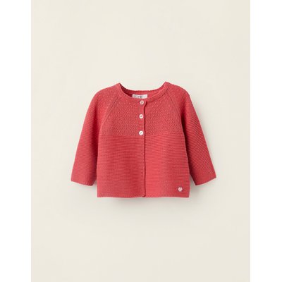 Gilet en Maille de Coton ZIPPY