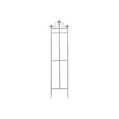 Treillage en fer fleur de lys 28 x 128 cm JARDINDECO
