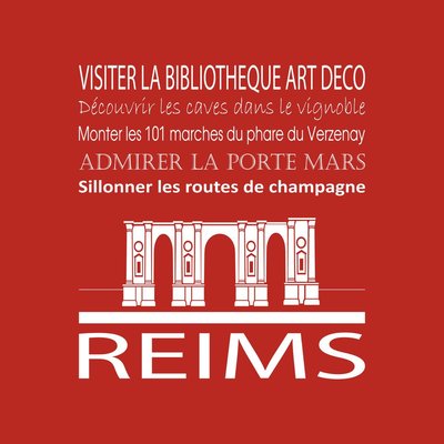 Tableau Sur Toile Reims ILLUSTRATION CEANOTHE