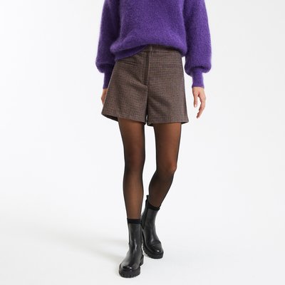 Short met pied-de-poule ruiten LA REDOUTE COLLECTIONS