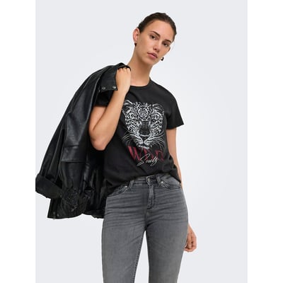 T-shirt col rond à motif ONLY