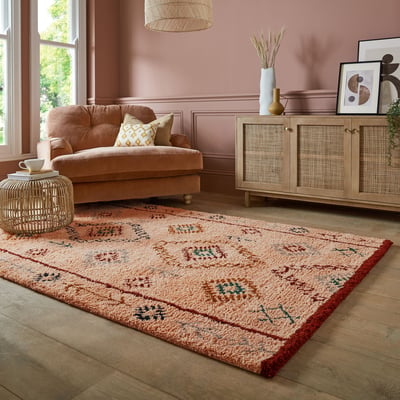 Tapis berbere 100% laine SAHARA FLAIR RUGS