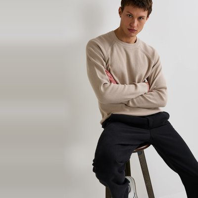 Pull col rond en coton BIO GOTS MONOPRIX
