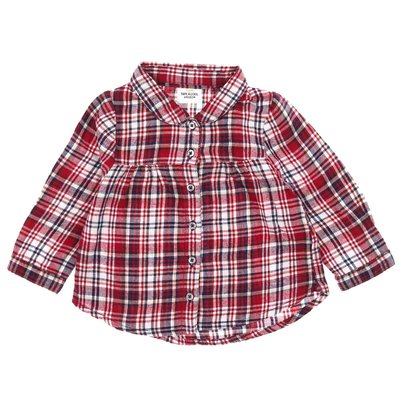 Chemise rouge fille outlet