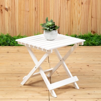 Solid Wood Folding Garden Table SO'HOME