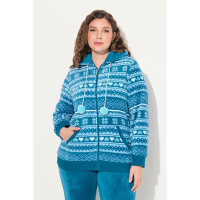 Veste d'intérieur en polaire à capuche ULLA POPKEN