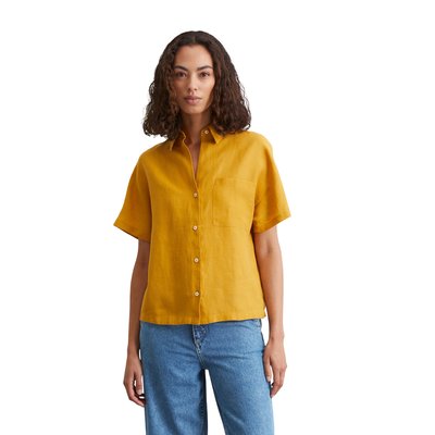 Blouse en lin relaxed en qualité légère MARC O'POLO