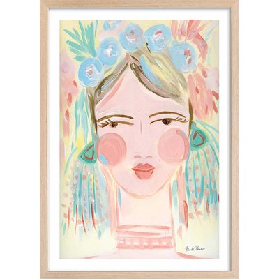 Affiche enfant visage HEXOA