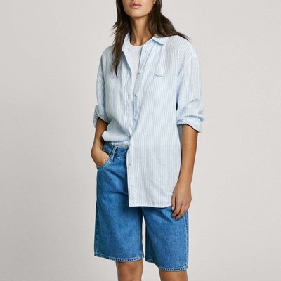 Chemise À Coupe Décontractée, À Rayures PEPE JEANS