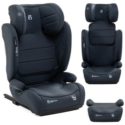 BEBELISSIMO  - Siège auto Isofix - rehausseur I-size  - 100 -150cm - i- Giro - gris foncé BEBELISSIMO J'AIME