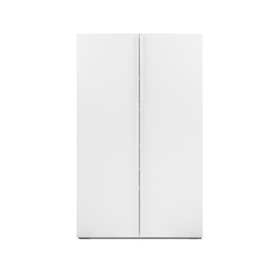 Meuble de rangement 2 portes blanc H125cm - ORSA CALICOSY