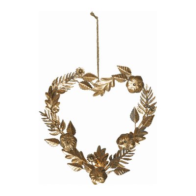 Couronne métal Cœur or grand modèle MATHILDE M