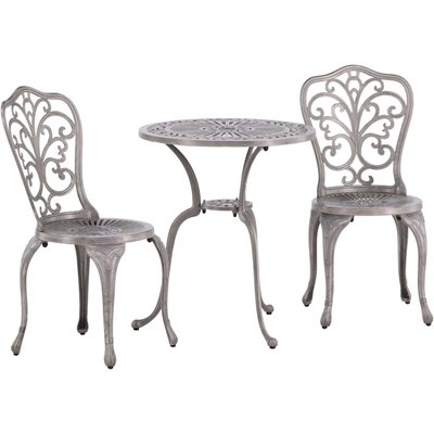 Table ronde et 2 chaises de jardin Nandin VENTURE HOME