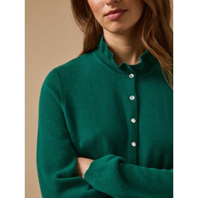 Gilet  coton biologique et cachemire CYRILLUS