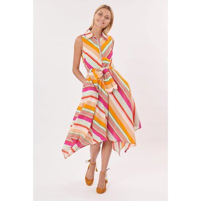 Thames Striped Dress DERHY