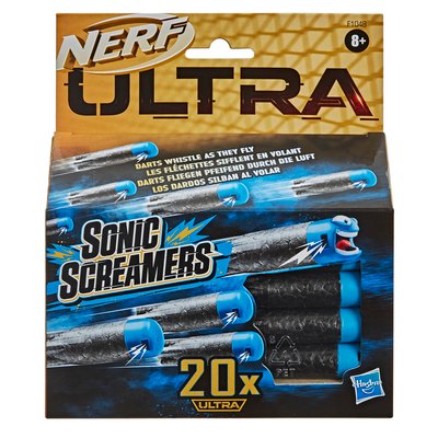 Recharge Nerf 20 Fléchettes Ultra Sonic Screamers NERF