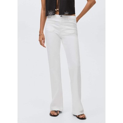 Jean flare poches MANGO TEEN