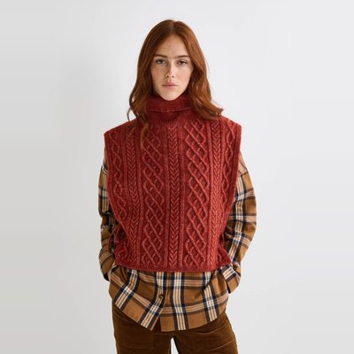 Col roulé plastron sans manches MONOPRIX