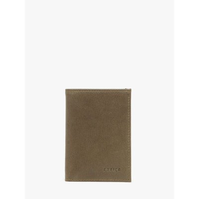 Portefeuille porte-monnaie Oil cuir ETRIER